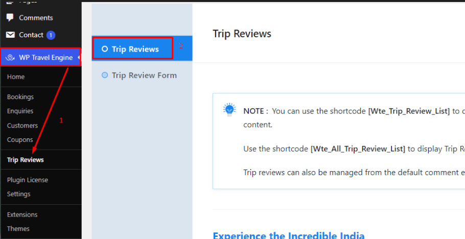 Approve trip reviews
